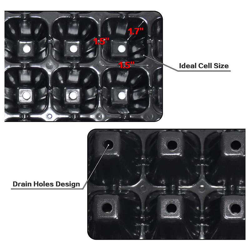 VELIF-10 Pack Seed Starter Tra - Propagation Tray 72 ulasan dan harga